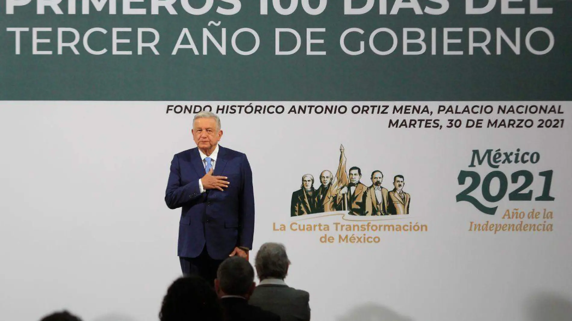 amlo 100 dias CUARTOSCURO